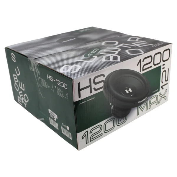 Deaf Bonce Hannibal Hs-1200 D2-D4 1200 W 30 Cm Subwoofer Oto Hoparlör - Görsel 5