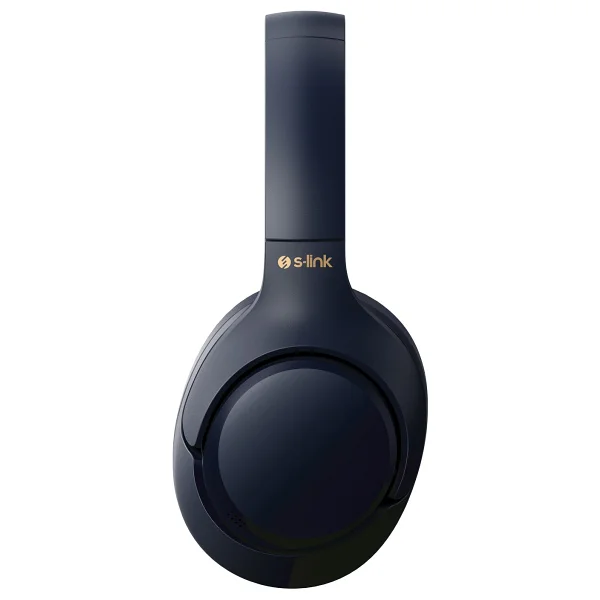 S-Link Doob ANC Lacivert Kulak Üstü Bluetooth Kulaklık - Görsel 7