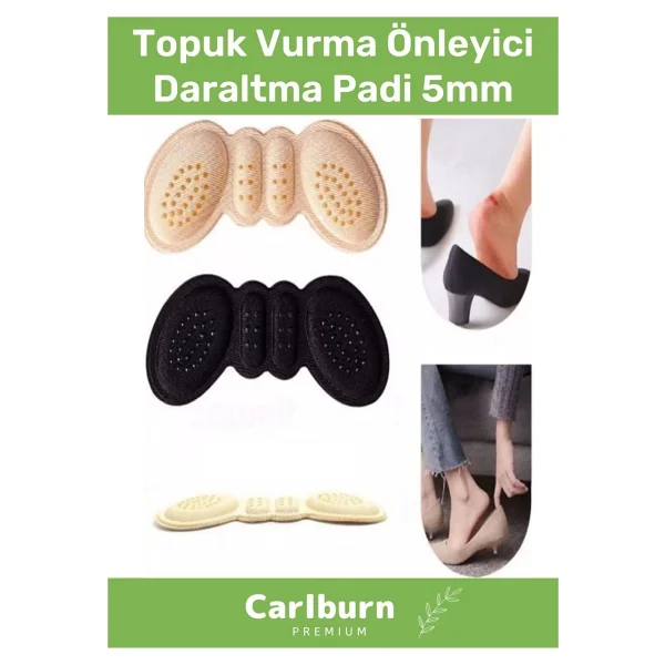 Özel Üretim Ayakkabı Topuk Vurma Önleyici Taban Arkası Koruyucu Daraltma Padi 5 Mm - Görsel 6