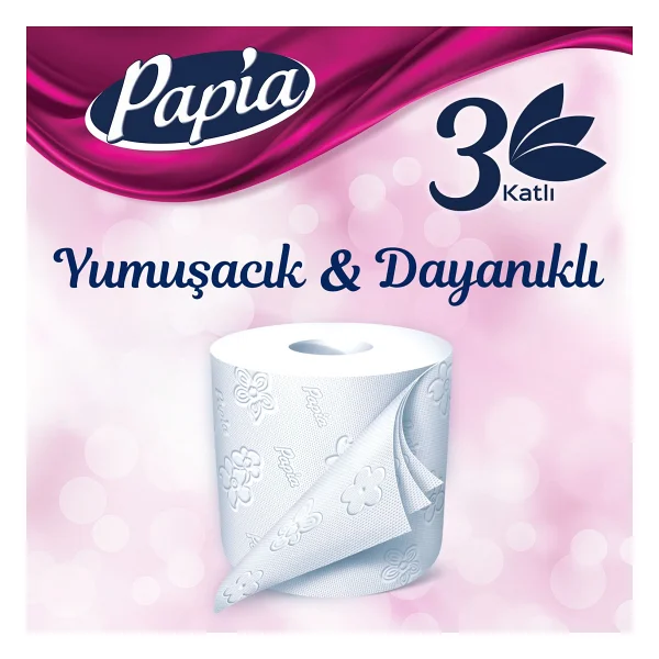 Papia 3 Katlı 32'li Tuvalet Kağıdı - Görsel 3