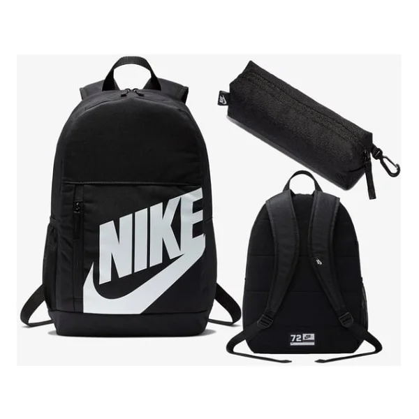 Nike Elemental Fa19 Ba6030-013 Siyah-Beyaz Okul Sırt Çantası - Görsel 6