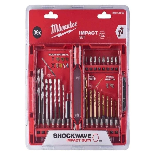 Milwaukee T4932479853 39 Parça Matkap Ucu Seti - Görsel 3