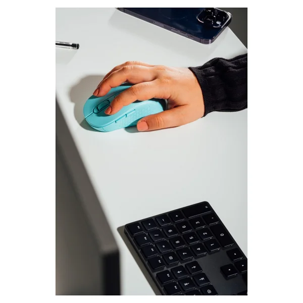Everest Sm-Bt08 Turkuaz Optik Kablosuz Mouse - Görsel 8