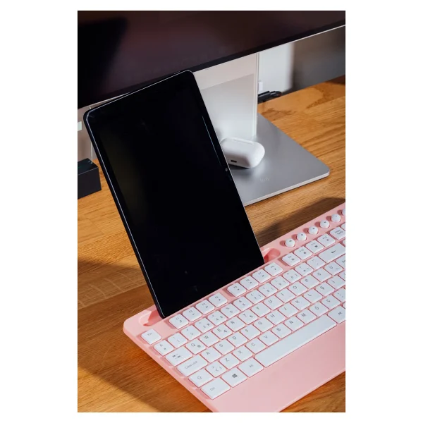 Everest Km-9676 Pembe Kablosuz Klavye Mouse Seti - Görsel 4