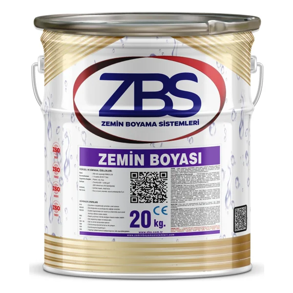 Zbs Zemin Boyası 20 Kg Açık Gri Ral-7035 - Görsel 5