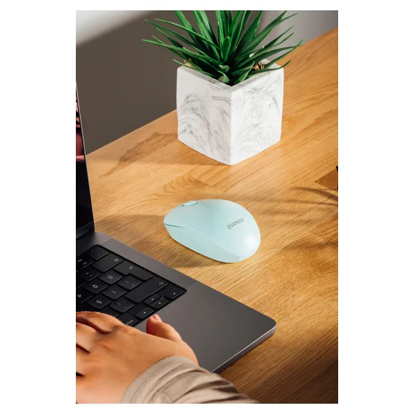 Everest SMW-88 Yeşil Optik Kablosuz Mouse - Görsel 2