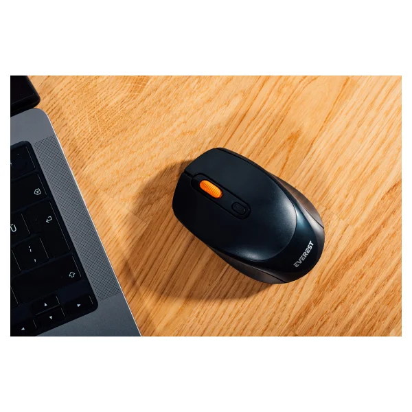 Everest Smw-87 Siyah Optik Kablosuz Mouse - Görsel 6