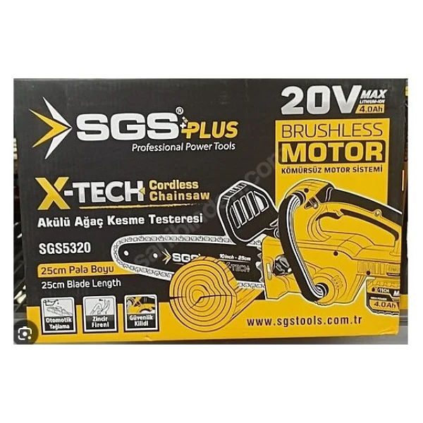 Sgs 5320 20 V Akülü Motorlu Testere - Görsel 5