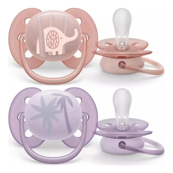 Philips Avent Scf222/02 Ultra Soft 0-6 Ay 2'li Emzik Kız - Görsel 2