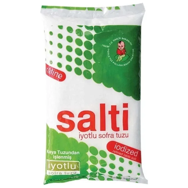 Salti Iyotlu Kaya Tuzu (SOFRALIK TUZ) 1500 gr (1,5 KG) - Görsel 2