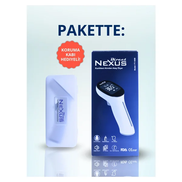 Direct Nexus Infrared Temassız Ateş Ölçer - Görsel 3