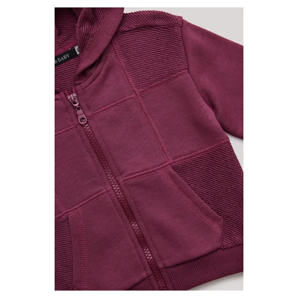 GB Baby Bg Store Erkek Bebek Bordo Eşofman Üstü - 6 Ay - Görsel 3