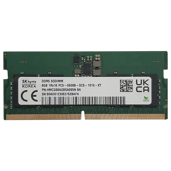 Skhynix 8 GB 5600 MHz CL46 HMCG66AGBSA092N DDR5 Ram