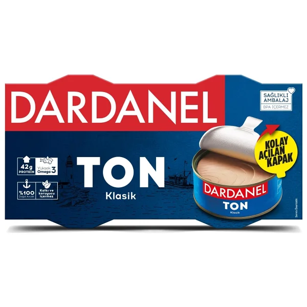 Dardanel Klasik Ton Balığı 2 x 140 gr x 4 Adet - Görsel 2