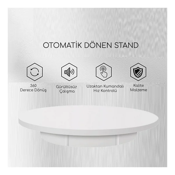 Gdx Tuta-42 Turntable Çekim Standı - Görsel 5