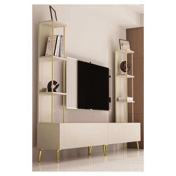 Givayo Mobilya Karina TV Ünitesi - Kum Beji - Görsel 3