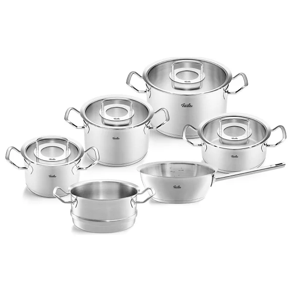 Fissler Original Profi Collection Cam Kapaklı 10 Parça Tencere Seti - Görsel 2