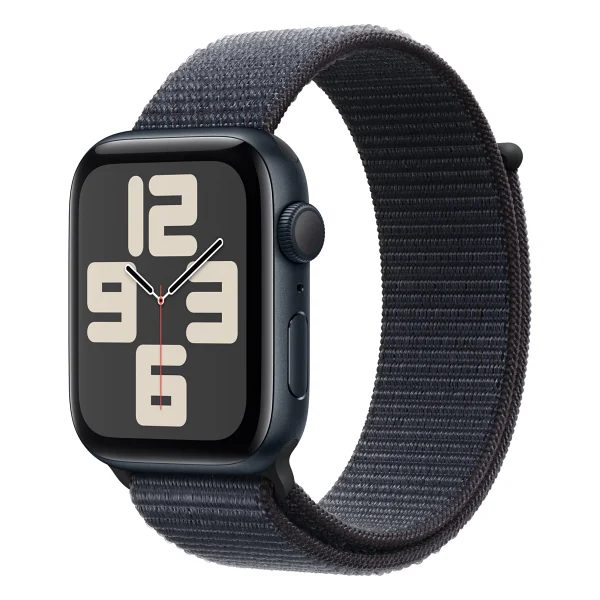 Apple Watch Se 2 2023 GPS + Cellular 40mm Gece Yarısı Alüminyum Kasa Ve Mürekkep Moru Spor Loop Kordon Akıllı Saat - Görsel 8