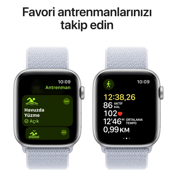 Apple Watch Se 2 2023 GPS 40 Mm Spor Loop Kordon Akıllı Saat - Görsel 6