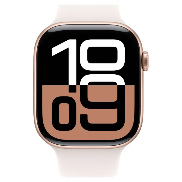 Apple Watch Series 10 GPS + Cellular 46mm Alüminyum Kasa Spor Kordon Akıllı Saat - Görsel 2