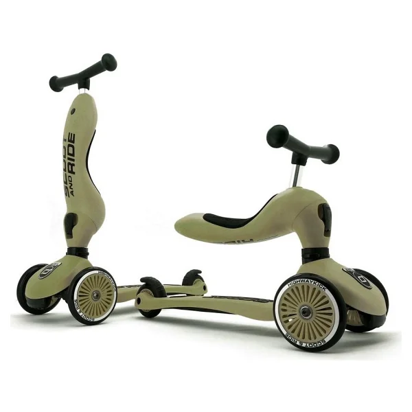 Scoot And Ride Highwaykick 1 Pembe 3 Tekerlekli Oturaklı Çocuk Scooter - Görsel 8
