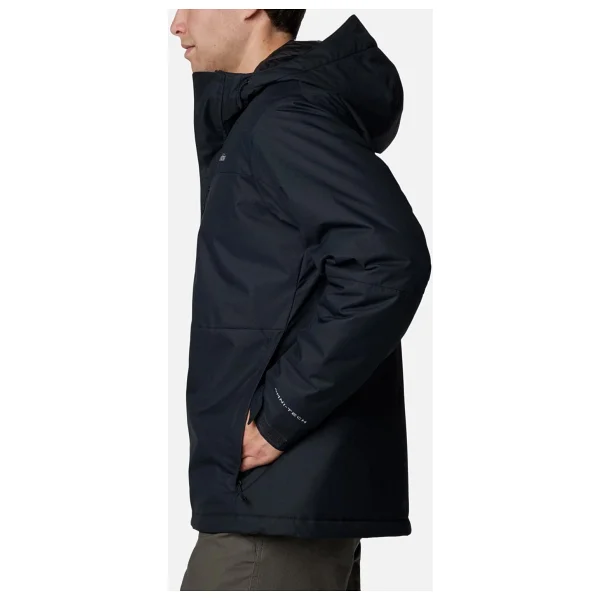 Columbia Hikebound Iı Insulated Wm6558-010 Kapüşonlu Siyah Erkek Mont - Görsel 3