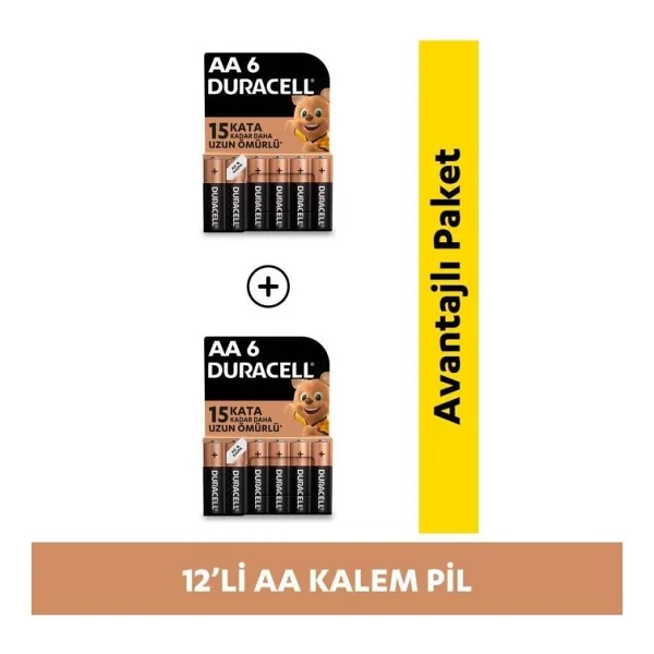 Duracell Alkalin Kalem Pil (Aa) 2 Li - Görsel 9