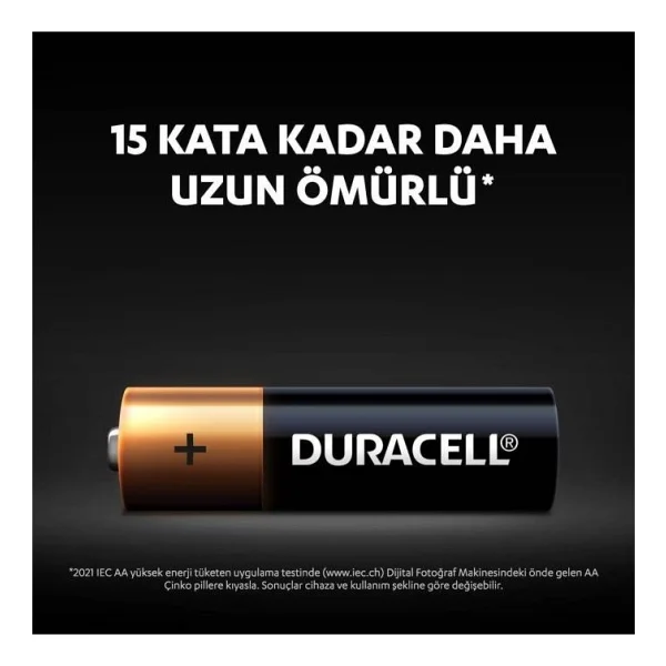 Duracell Alkalin Kalem Pil (Aa) 2 Li - Görsel 4