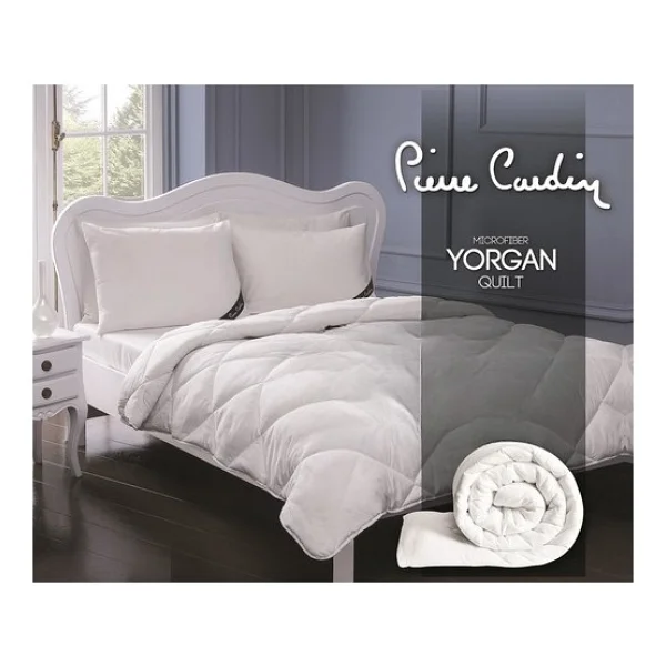Pierre Cardin 2'li Microfiber Yorgan Tek Kişilik - 155 X 215 Cm - Beyaz - Görsel 4