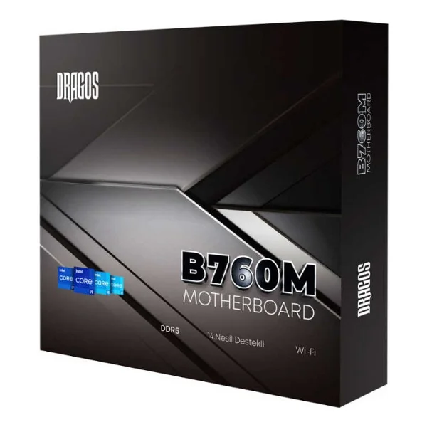 Dragos Dragmode B760m D5pro Intel Lga1700 DDR5 Micro Atx Anakart - Görsel 3