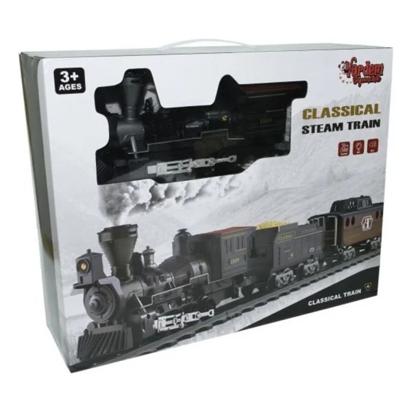 Vardem Işıklı Ve Sesli Classic Buharlı Tren Ff-1613a - Görsel 6