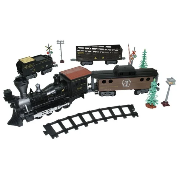 Vardem Işıklı Ve Sesli Classic Buharlı Tren Ff-1613a - Görsel 8