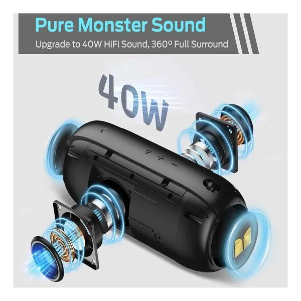 Monster Superstar S320 Bluetooth Hoparlör - Görsel 5