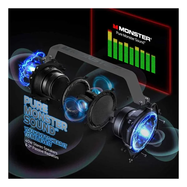 Monster Adventurer Force Bluetooth Hoparlör - Görsel 4