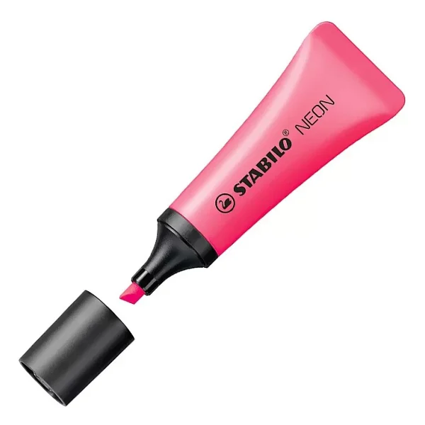 Stabilo Neon Pembe Fosforlu Kalem - Görsel 2
