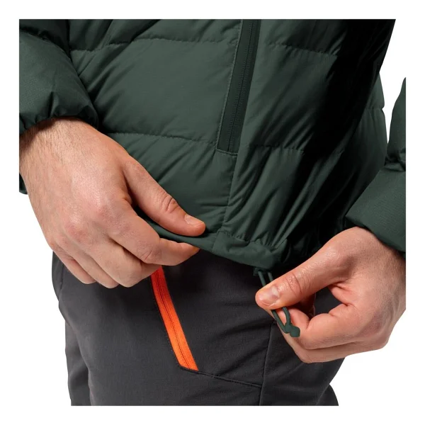 Jack Wolfskin Ather Down 1207681-T0138 Yeşil Erkek Şişme Mont - Görsel 5