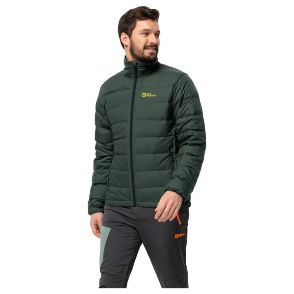 Jack Wolfskin Ather Down 1207681-T0138 Yeşil Erkek Şişme Mont - Görsel 9