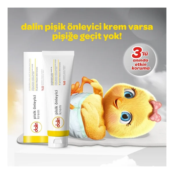Dalin Pişik Önleyici Krem 100 Ml 2 Adet - Görsel 3