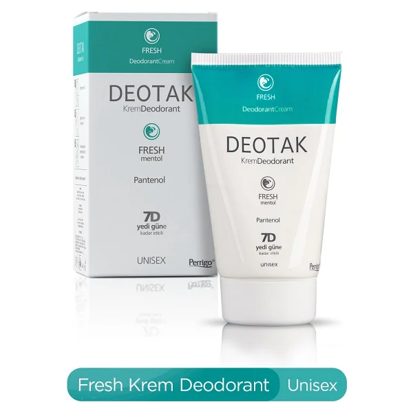 Deotak Fresh Mentol 35 Ml 4 Adet Krem Deodorant - Görsel 3