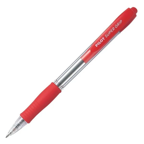 Pilot Bpgp Süper Grip Tükenmez Kalem 0.7 Kırmızı - Görsel 2