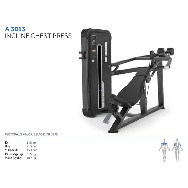 Profitness A3013 Incline Chest Press - Görsel 2