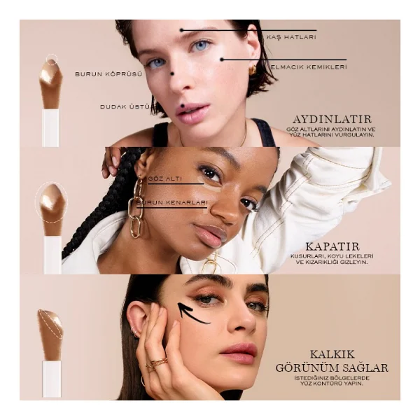 Lancome Teint Idole Ultra Wear 220c Aydınlatıcı Özellikte Suya Dayanıklı Kapatıcı Serum - Görsel 7