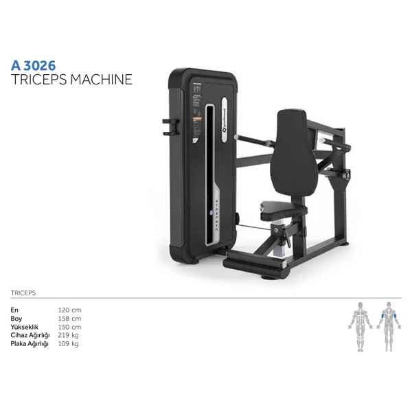 Profitness A3026 Seated Dip - Görsel 2