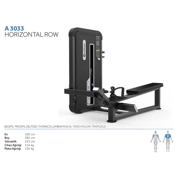Profitness A3033 Horizontal Row Çalışma İstasyonu - Görsel 2
