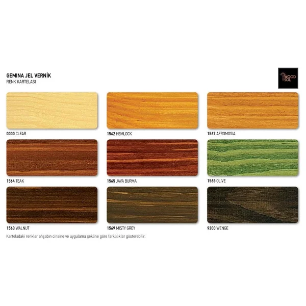 Woodsol Gemina Dış Mekan Ahşap Jel Vernik 2.5 L 1564-Teak - Görsel 5