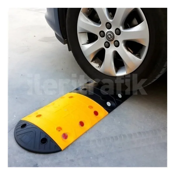 Eko Oval Plastik Hız Kesici Set, Yol Kasisi 3,5 Metre - Görsel 4