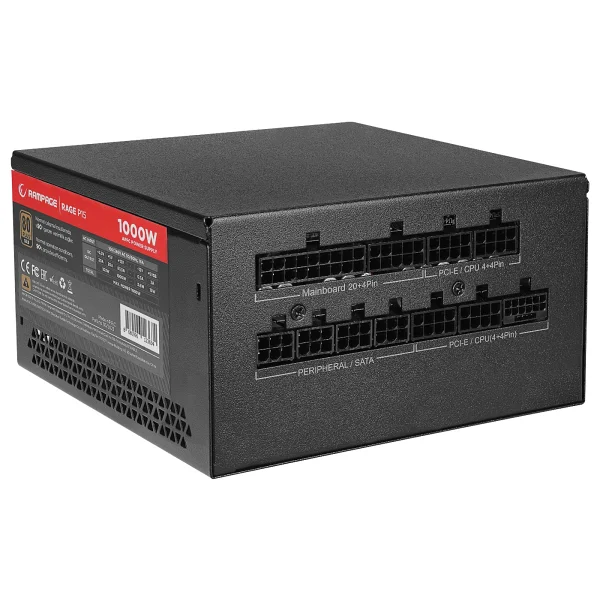 Rampage Rage P15 1000 W Power Supply - Görsel 3