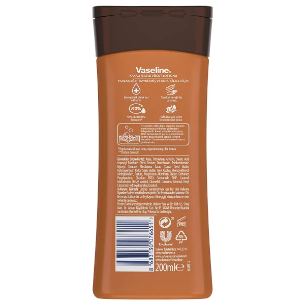 Vaseline Kakao Işıltısı 200 Ml Vücut Losyonu - Görsel 10