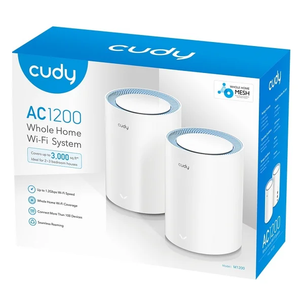 Cudy M1200 2 Port 1167 Mbps 2'li Router - Görsel 6