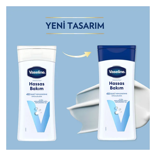 Vaseline Hassas Bakım Vücut Losyonu 200 Ml - Görsel 3